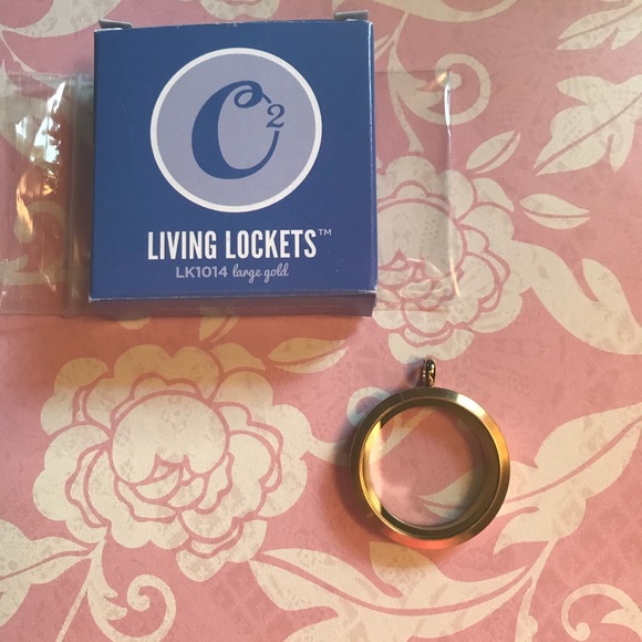 Origami Owl Jewelry - Origami Owl Large Gold Locket